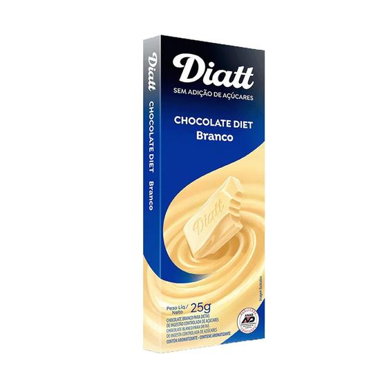 Imagem de Chocolate Diet Branco Diatt Unidade de 25g