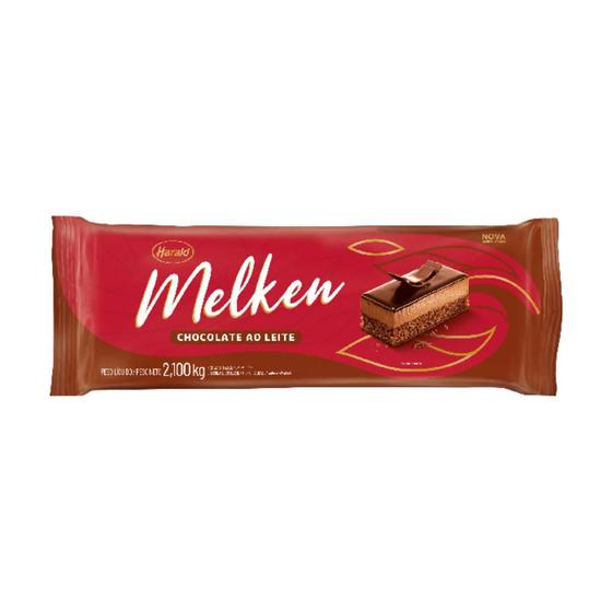 Imagem de Chocolate em barra ao leite melken 2,1kg - harald