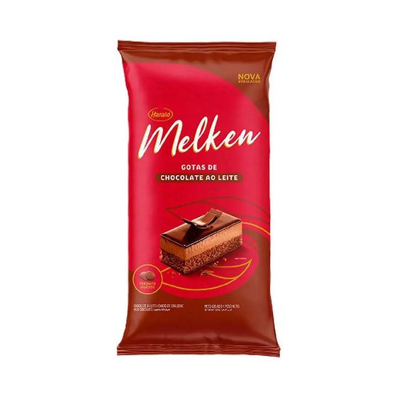 Imagem de Chocolate em Gotas Ao Leite - Melken - 2,05kg - 01 unidade - Harald - Rizzo