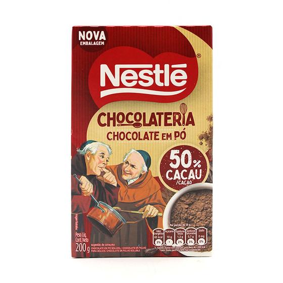 Chocolate em Pó 50% Cacau Dois Frades Nestlé 200g Menor preço em Chocolate em Pó 50% Cacau Dois Frades Nestlé 200g