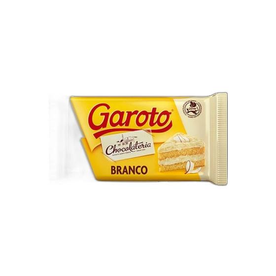 Chocolate garoto 1 kg branco NESTLE Chocolate / Barra de Chocolate