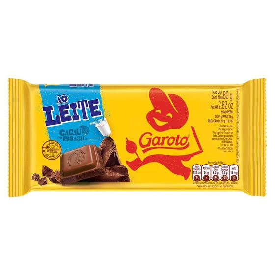 Imagem de Chocolate Garoto 80g Ao Leite