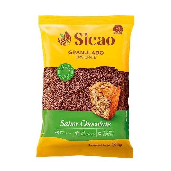 Imagem de Chocolate Granulado Crocante 1,01kg - Sicao