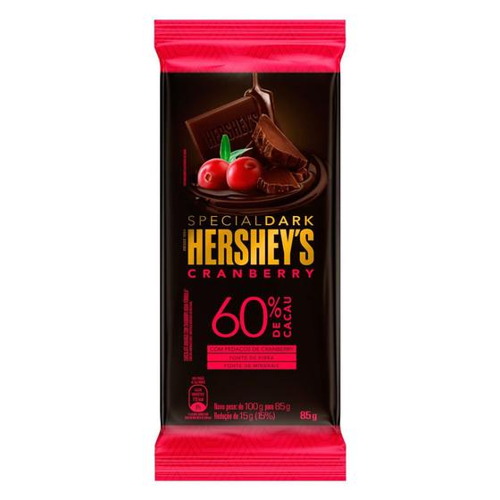 Imagem de Chocolate Hershey's Special Dark Cranberry 85g