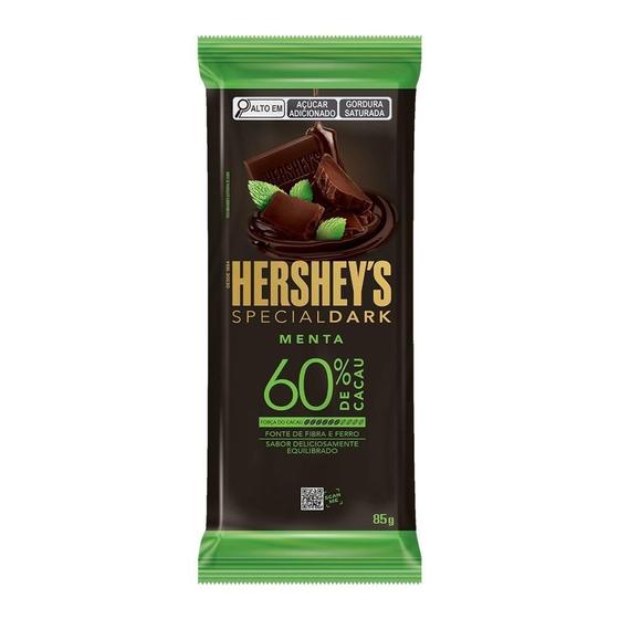 Imagem de Chocolate Hershey's Special Dark Menta 85g - Embalagem com 17 Unidades