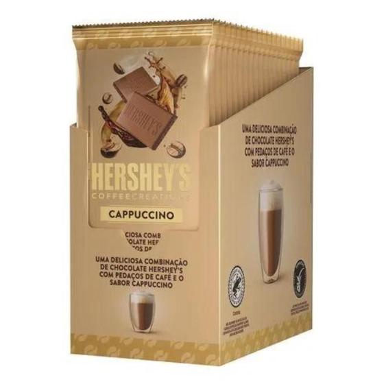 Imagem de Chocolate Hersheys Caixa Com 12 Barras 85G Café, Cappuccino