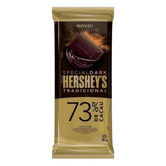 Imagem de Chocolate Hersheys Special Dark 73% de Cacau 85g - Embalagem com 12 Unidades