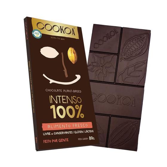 Imagem de Chocolate Intenso 100% Cacau Cookoa 80G