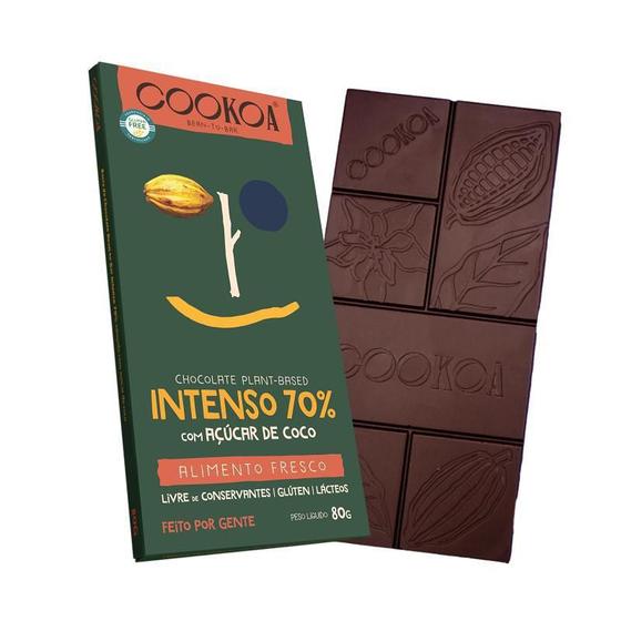 Imagem de Chocolate Intenso 70% Cacau Cookoa 80G