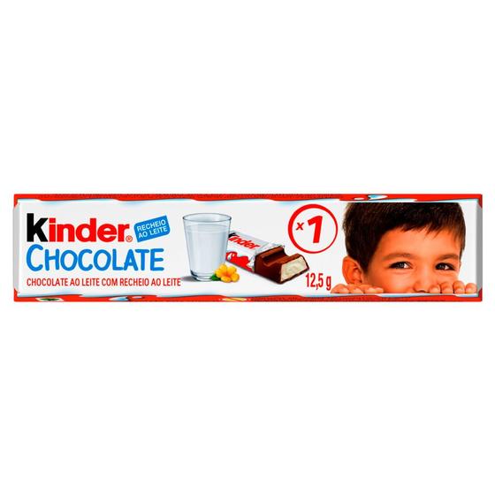 Imagem de Chocolate Kinder ao Leite com Recheio ao Leite com 12,5g