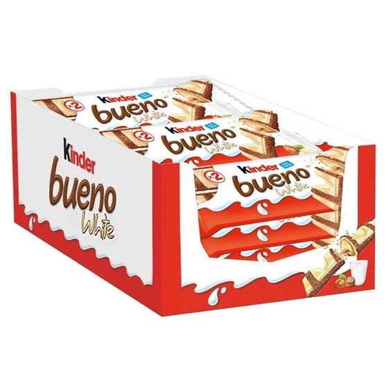 Imagem de Chocolate Kinder Bueno White(Branco) 15 Unidades