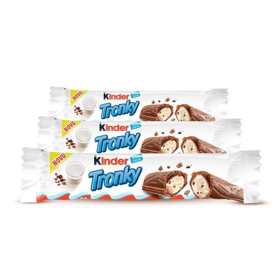 Imagem de Chocolate Kinder Tronky, 3 Pacotes de 18g