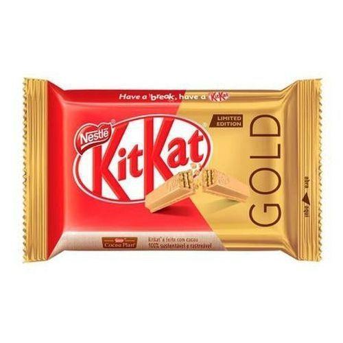 Chocolate Kit Kat GOLD Sabor Caramelo 41,5G Edição Limitada Nestlé