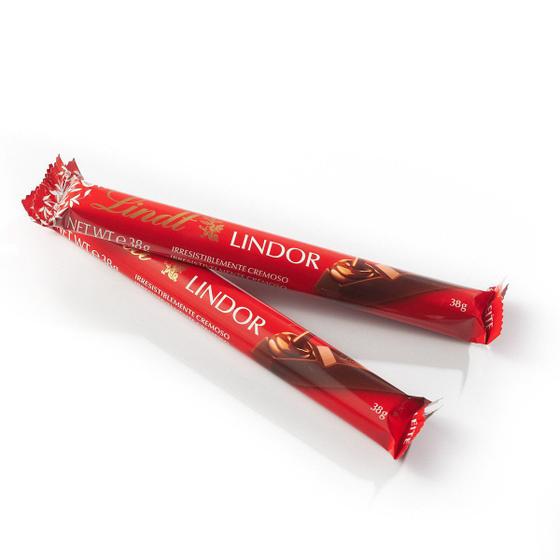 Chocolate Lindt Milk Lindor Stick 38g Chocolate / Barra de Chocolate