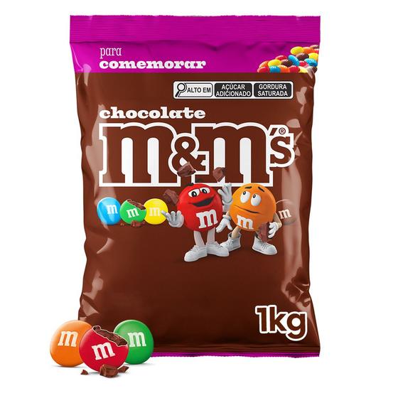Chocolate M&M'S Ao Leite Para Comemorar 1kg é ruim? Chocolate M&M'S Ao Leite Para Comemorar 1kg é boa?