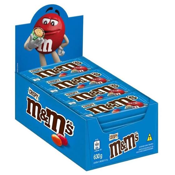 Imagem de Chocolate M&Ms Chocolate Crispy - Display 18X35G