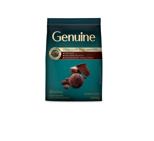 Imagem de Chocolate Meio Amargo Genuíne Em Moeda 2,05Kg- Cargill