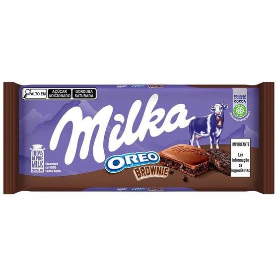 Imagem de Chocolate milka oreo brownie 100g