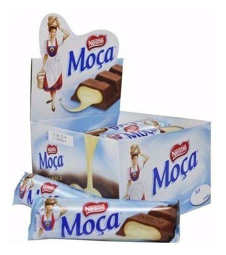 Imagem de Chocolate Moça Recheio Leite Condensando 24x38g Nestlé