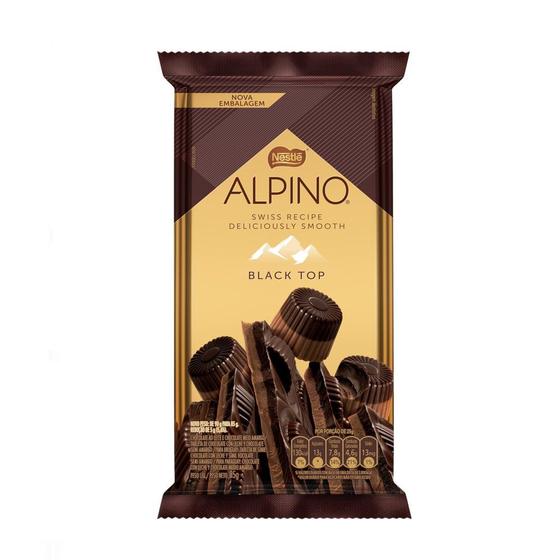 Chocolate Nestlé Alpino Black Top 85g Menor preço em Chocolate Nestlé Alpino Black Top 85g