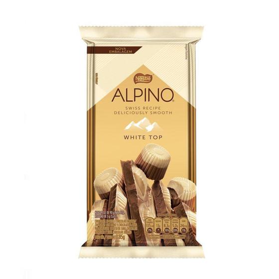 Imagem de Chocolate Nestlé Alpino White Top 85g