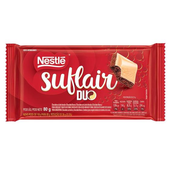 Imagem de Chocolate Nestlé Suflair Duo 80g