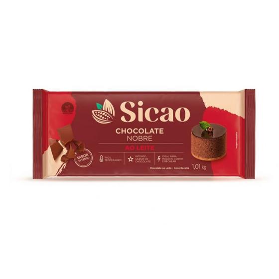 Imagem de Chocolate Nobre Ao Leite 1,01kg - Sicao