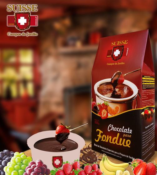 Imagem de Chocolate para fondue blens chocolate especiais 200gr SUISSE