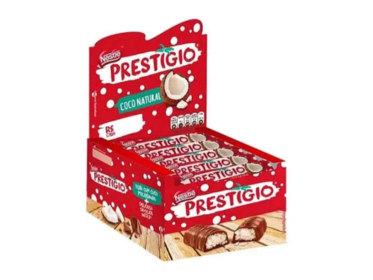 Imagem de Chocolate Prestígio ao Leite Nestlé C/ 30u 990g