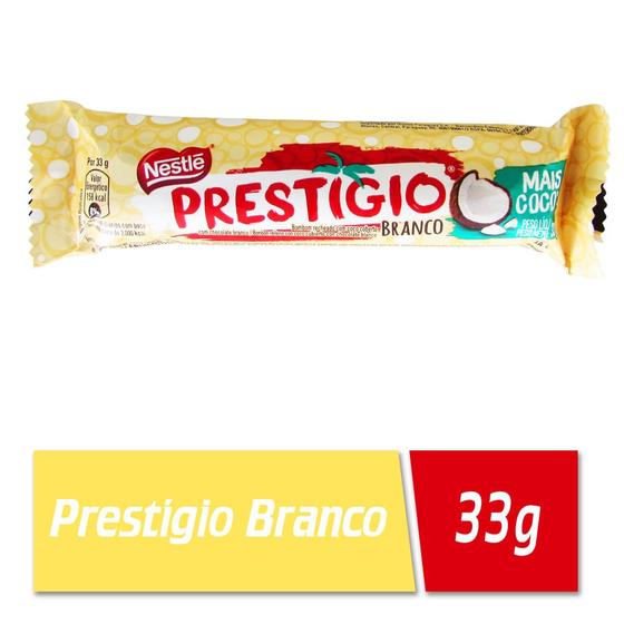  chocolate prestigio branco mais coco nestle 33g NESTLE BRASIL LTDA