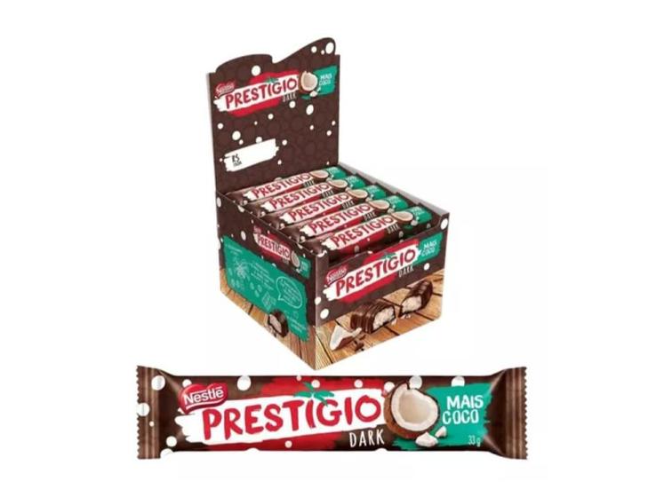 Imagem de Chocolate Prestígio Dark Nestlé C/ 30unid 990g