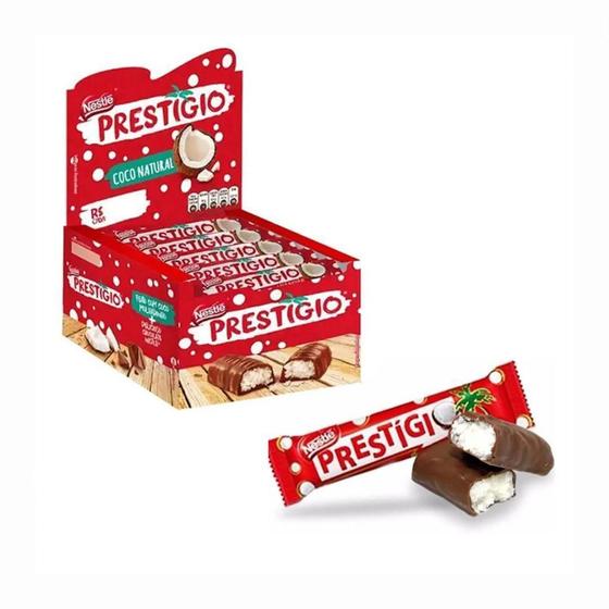 Imagem de Chocolate Prestigio Nestlé Display Com 30 Barrinhas De 33G