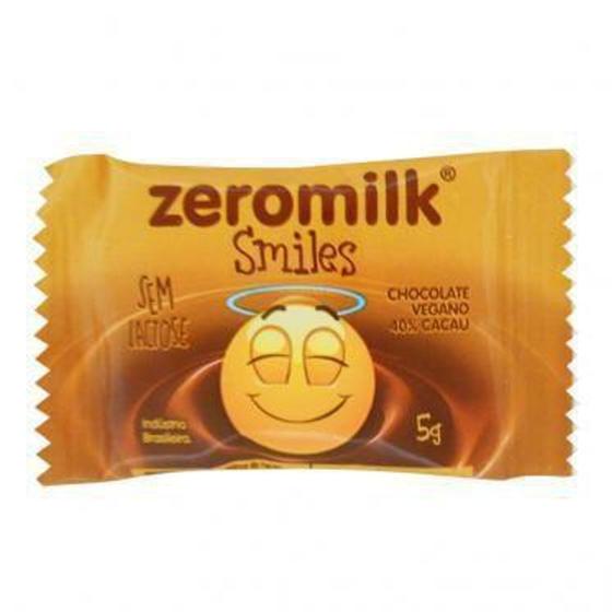Chocolate Smiles Zero Milk 5g Genevy Chocolate / Barra de Chocolate