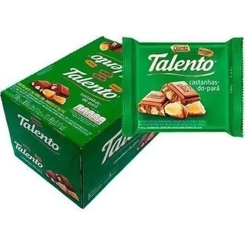 Chocolate talento castanha do pará 85g 12 unidades - garoto Menor preço em Chocolate talento castanha do pará 85g 12 unidades - garoto