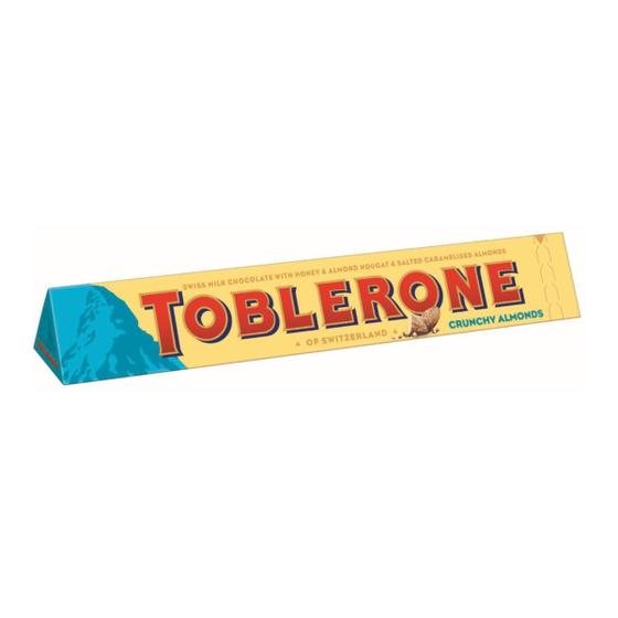 Imagem de Chocolate toblerone crunchy almonds 100g