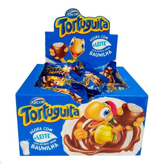 Imagem de Chocolate Tortuguita Baunilha c/24 - Arcor