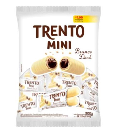 Imagem de Chocolate Trento mini branco 800g