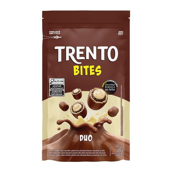 Imagem de Chocolate Trento Pouch Bites Duo 120g