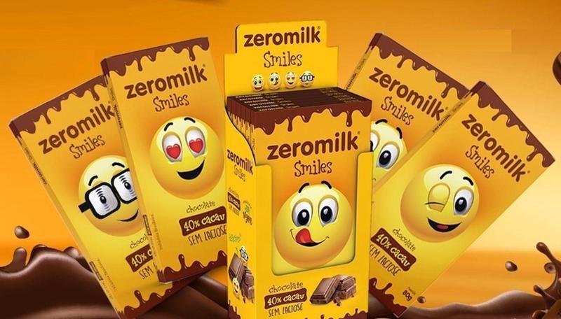 Imagem de Chocolate Zeromilk Smiles 40% Cacau s/Lactose 80g - Zeromilk - Tudo Zero Leite