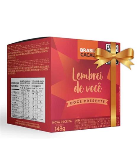 Imagem de Chocolates Brasil Cacau Lembrei de Você Doce Presente 148G