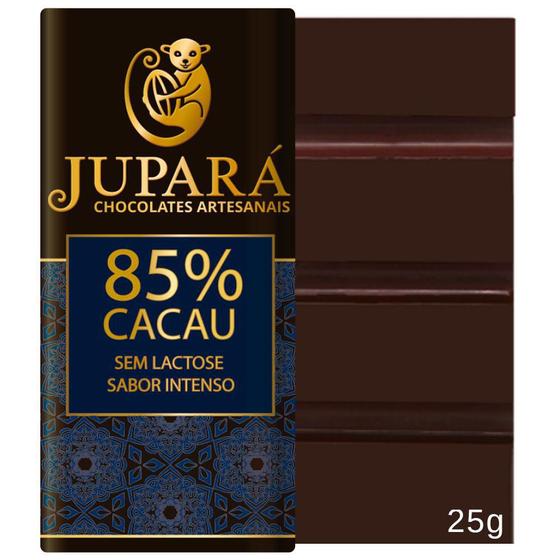 Imagem de Chocolates Jupará 85% Cacau - Sem Lactose - Intenso 42 Uni