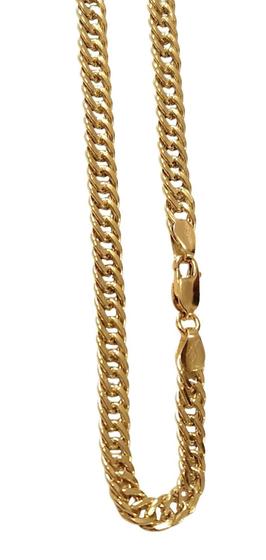 Imagem de Choker colar elo grume duplo ouro 18k amarelo com 40cm.Rosangela lima joias
