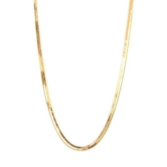 Imagem de Choker fita 3mm 35cm + 10cm - ouro