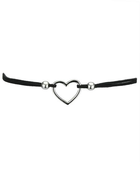 Imagem de Choker preta com coração Bibi Perigosa