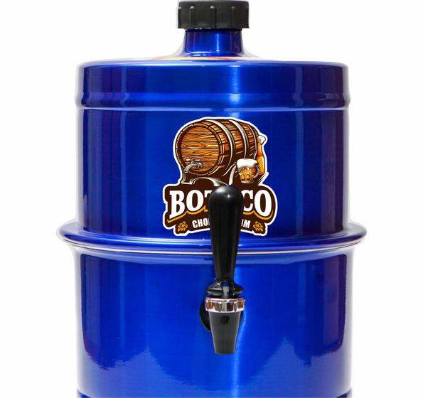 Imagem de Chopeira Portatil A Gelo Azul Boteco Premium 5.1lt Não Elétrica