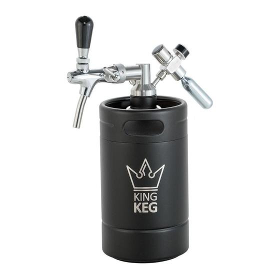 Imagem de Chopeira Portátil King Keg Vacuum 2L Preta