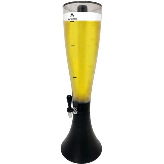 Chopeira Torre De Chopp 2,5 Litros Completa Com Tulipa Menor preço em Chopeira Torre De Chopp 2,5 Litros Completa Com Tulipa