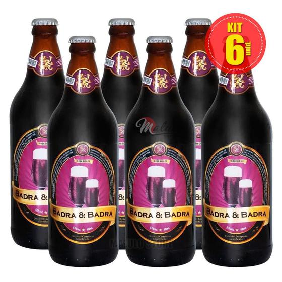 Chopp De Vinho Badra 600Ml Kit 6 Unidades Menor preço em Chopp De Vinho Badra 600Ml Kit 6 Unidades