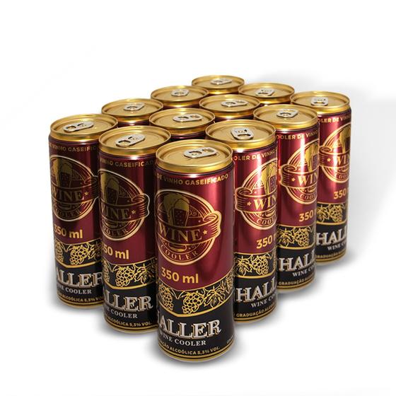 Imagem de Chopp de vinho cremoso 12x350ml ecobier - oferta