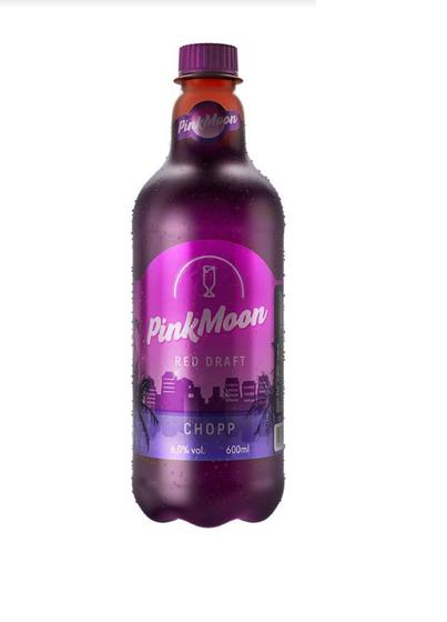 Imagem de Chopp de Vinho Pink moon 600ml- Kit 24 unidades PET